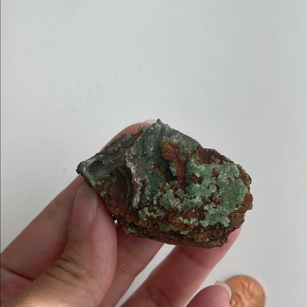 Cupro Austinite crystal specimen